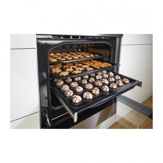 Gorenje GECS6C70XPA Κουζίνα 71lt με Κεραμικές Εστίες Π60εκ. Inox