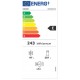 Hisense Ψυγειοκαταψύκτης 304lt Total NoFrost Υ186xΠ59.5xΒ59εκ. Inox RB390N4WCE