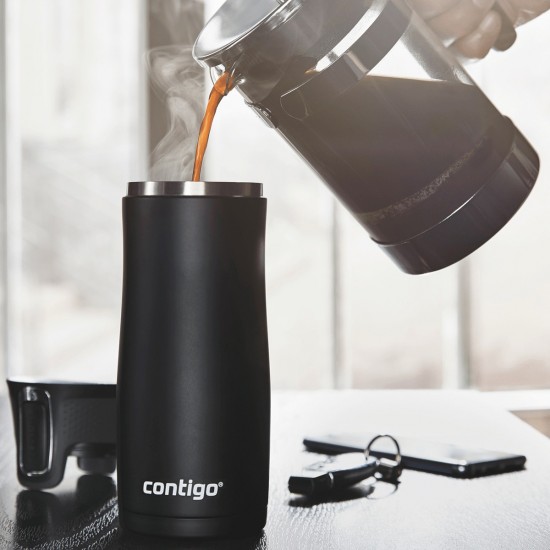 Contigo West Loop Ποτήρι Θερμός Ανοξείδωτο BPA Free 470ml Μαύρο με Επιστόμιο 2095800 Contigo West Loop Ποτήρι Θερμός Ανοξείδωτο BPA Free 470ml Μαύρο με Επιστόμιο 2095800