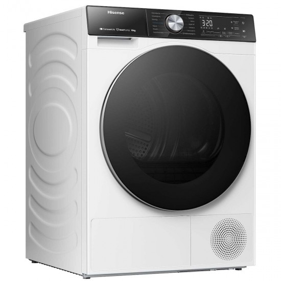 Hisense DH5S102BW Στεγνωτήριο 10kg A+++ με Αντλία Θερμότητας