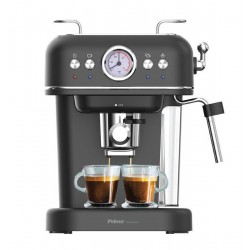 Primo PREM-40444 Μηχανή Espresso 1050W Πίεσης 20bar Μαύρη-Chrome