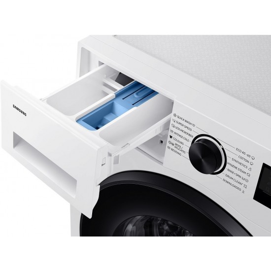 Samsung Πλυντήριο Ρούχων 11kg με Τεχνολογία Ατμού 1400 Στροφών Ecobubble WW11DG5B25AE