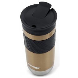 Contigo Thermal Ποτήρι Θερμός Ανοξείδωτο 470ml Golden 2174607