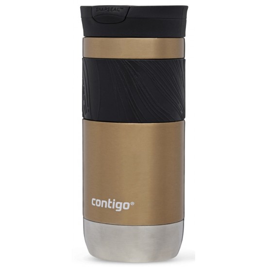 Contigo Thermal Ποτήρι Θερμός Ανοξείδωτο 470ml Golden 2174607