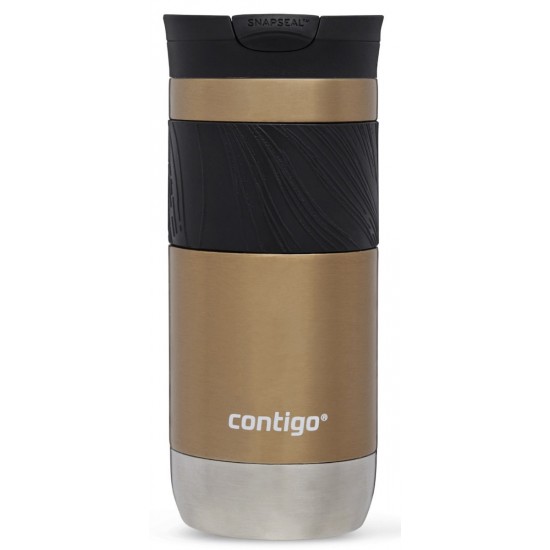 Contigo Thermal Ποτήρι Θερμός Ανοξείδωτο 470ml Golden 2174607