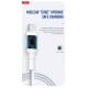 XO NB212 USB to Lightning Cable Ροζ 1m (16.005.0203) 249-0160