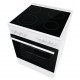 Gorenje GEC6A41WC Κουζίνα 71lt με Κεραμικές Εστίες Π60εκ. Λευκή