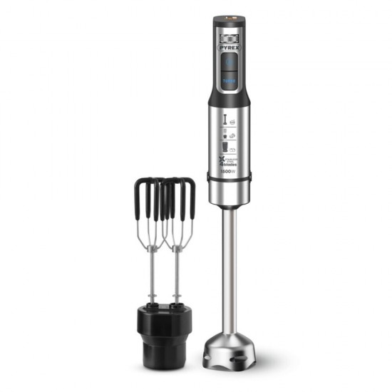 Pyrex SB-1120 Ραβδομπλέντερ με Ανοξείδωτη Ράβδο 1500W Ασημί 333171