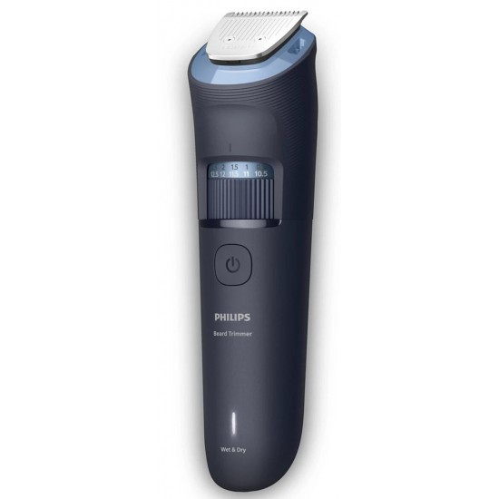 Philips Beardtrimmer 3000 Σετ Επαναφορτιζόμενης Κουρευτικής Μηχανής Γκρι BT3665/15