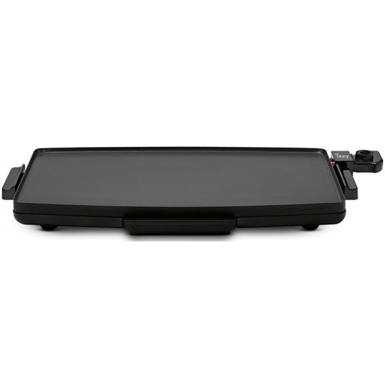Izzy Plancha BBQ XL Επιτραπέζια Ηλεκτρική Ψησταριά Λείας Πλάκας 2400W με Ρυθμιζόμενο Θερμοστάτη 59.5x34.5εκ. 224000