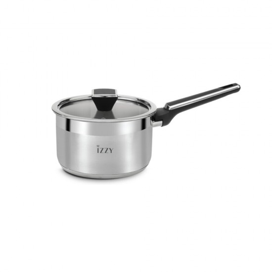Izzy Top Chef Κατσαρολάκι Γάλακτος 18cm Ασημί 225018 Izzy Top Chef Κατσαρολάκι Γάλακτος 18cm Ασημί 225018