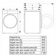 Hisense DH3S902BWCC Στεγνωτήριο 9kg με Αντλία Θερμότητας