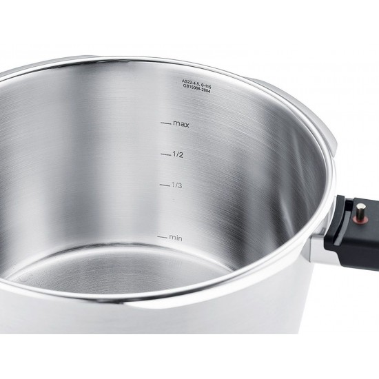Fissler Vitaquick Premium Χύτρα Ταχύτητας 10lt + Καλάθι Ατμού Fissler Vitaquick Premium Χύτρα Ταχύτητας 10lt + Καλάθι Ατμού