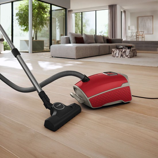 Miele Guard L1 Ηλεκτρική Σκούπα 890W με Σακούλα 3.5lt Κόκκινη