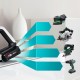 Bosch Unlimited 7 Επαναφορτιζόμενη Σκούπα 2 σε 1 Stick & Χειρός 18V White