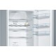 Bosch Ψυγειοκαταψύκτης 368lt Total NoFrost Υ201xΠ60xΒ66εκ. Ασημί KGN39VIDB