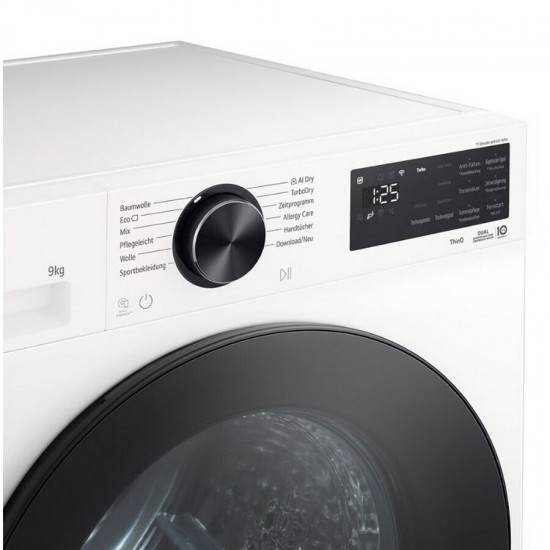 LG RHX5009TWB Στεγνωτήριο 9kg με Αντλία Θερμότητας LG RHX5009TWB Στεγνωτήριο 9kg με Αντλία Θερμότητας