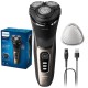 Philips Series 3000 S3242/12 Περιστρεφόμενη Ξυριστική Μηχανή Προσώπου Επαναφορτιζόμενη