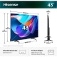 Hisense Smart Τηλεόραση 43