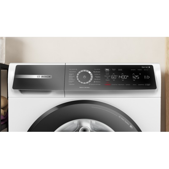 Bosch Πλυντήριο Ρούχων 9kg με Τεχνολογία Ατμού 1400 Στροφών Speed Perfect WGB24409GR