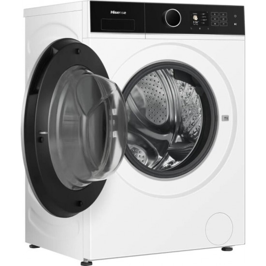Hisense Πλυντήριο Ρούχων 10.5kg με Τεχνολογία Ατμού 1400 Στροφών WF5I1045BWQ