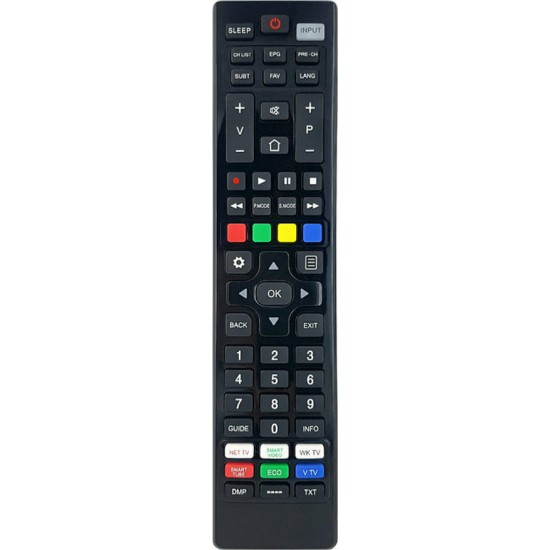 Superior Electronics Universal Τηλεχειριστήριο Smart για Τηλεοράσεις Hisense