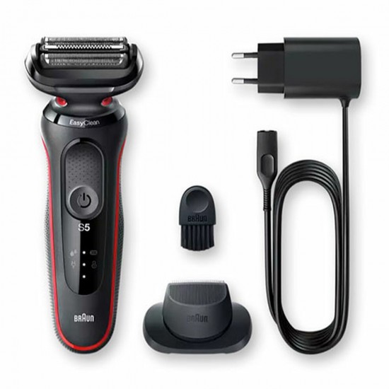 Braun Series 5 51-R1200S Ξυριστική Μηχανή Προσώπου Επαναφορτιζόμενη