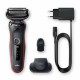 Braun Series 5 51-R1200S Ξυριστική Μηχανή Προσώπου Επαναφορτιζόμενη