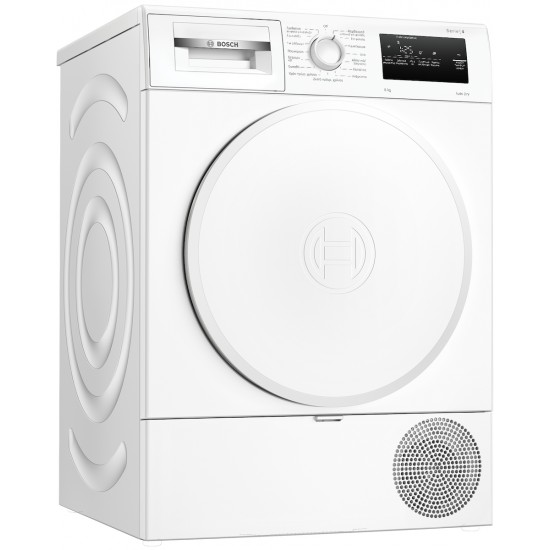 Bosch Serie 4 Στεγνωτήριο 8kg με Αντλία Θερμότητας Bosch Serie 4 Στεγνωτήριο 8kg με Αντλία Θερμότητας