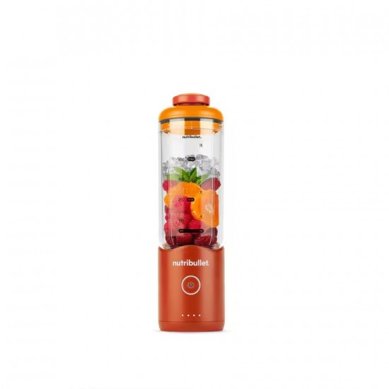 NutriBullet Nb Flex Μπλέντερ για Smoothies 0.59lt Πορτοκαλί NBP013.OR