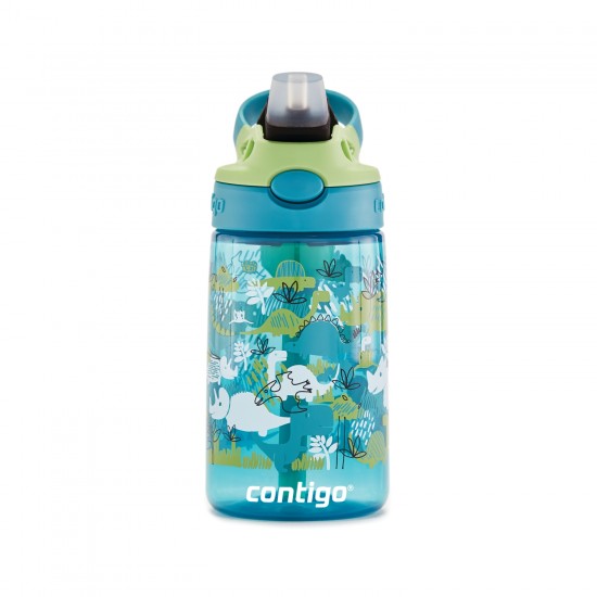 Contigo Easy Clean Kids Water Bottle 420ml Dinosaurs 2127479