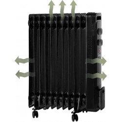 Izzy IZ-9019 Καλοριφέρ Λαδιού με 11 φέτες 2500W - Προιόν έκθεσης