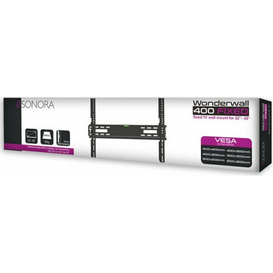 Sonora WonderWall 400 Fixed Βάση Τηλεόρασης Τοίχου έως 55