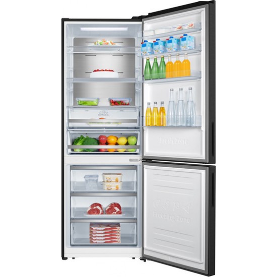 Hisense RB645N4BFE Ψυγειοκαταψύκτης 495lt Total NoFrost Υ200xΠ70.4xΒ69.4εκ. Μαύρος
