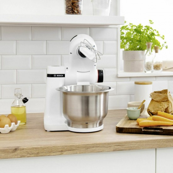 Bosch MUMS2EW00 Κουζινομηχανή 700W με Ανοξείδωτο Κάδο 3.8lt Bosch MUMS2EW00 Κουζινομηχανή 700W με Ανοξείδωτο Κάδο 3.8lt