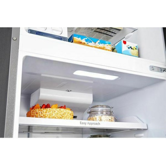 Hisense Ψυγείο Δίπορτο 381lt Total NoFrost Υ172xΠ70xΒ63.5εκ. Inox RT488N4DC2