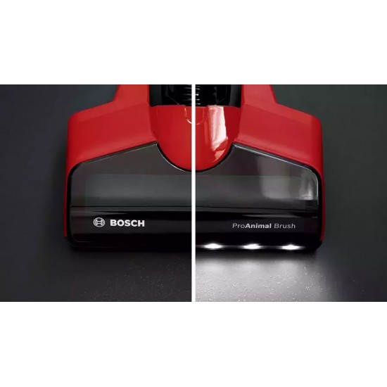 Bosch BBS711ANM Unlimited 7 ProAnimal Επαναφορτιζόμενη Σκούπα 2 σε 1 Stick & Χειρός 18V Red