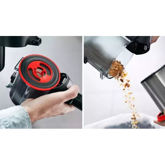 Bosch BBS711ANM Unlimited 7 ProAnimal Επαναφορτιζόμενη Σκούπα 2 σε 1 Stick & Χειρός 18V Red