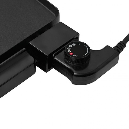 Izzy Plancha BBQ XL Επιτραπέζια Ηλεκτρική Ψησταριά Λείας Πλάκας 2400W με Ρυθμιζόμενο Θερμοστάτη 59.5x34.5εκ. 224000