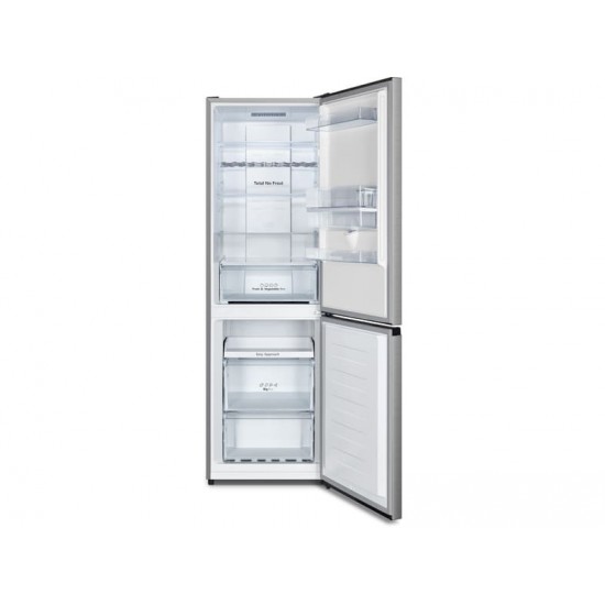 Hisense Ψυγειοκαταψύκτης 304lt Total NoFrost Υ186xΠ59.5xΒ59εκ. Inox RB390N4WCE