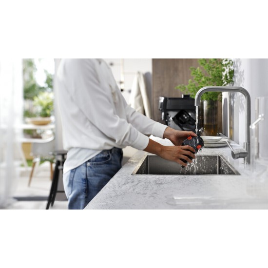 De'Longhi Magnifica Evo Αυτόματη Μηχανή Espresso 1450W Πίεσης 15bar για Cappuccino με Μύλο Άλεσης Ασημί