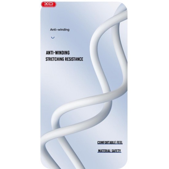 XO NB212 USB to Lightning Cable Ροζ 1m (16.005.0203) 249-0160
