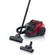 Bosch BGC21X350 Ηλεκτρική Σκούπα 750W με Κάδο 2lt Κόκκινη