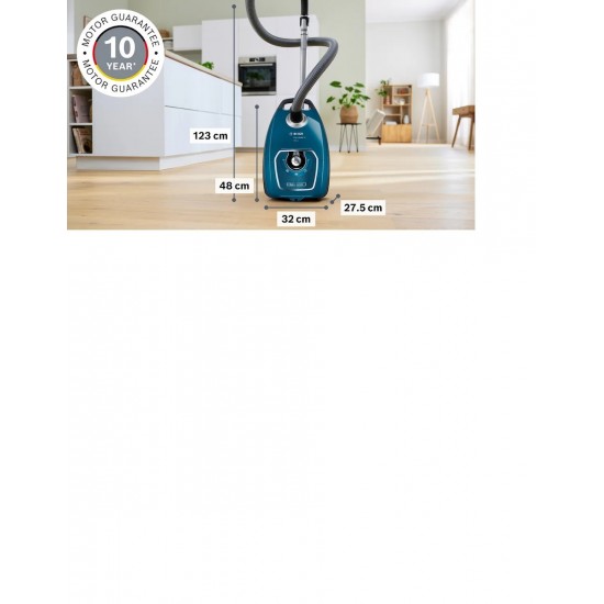 Bosch BGL7EXCL Ηλεκτρική Σκούπα 850W με Σακούλα 5lt Μπλε