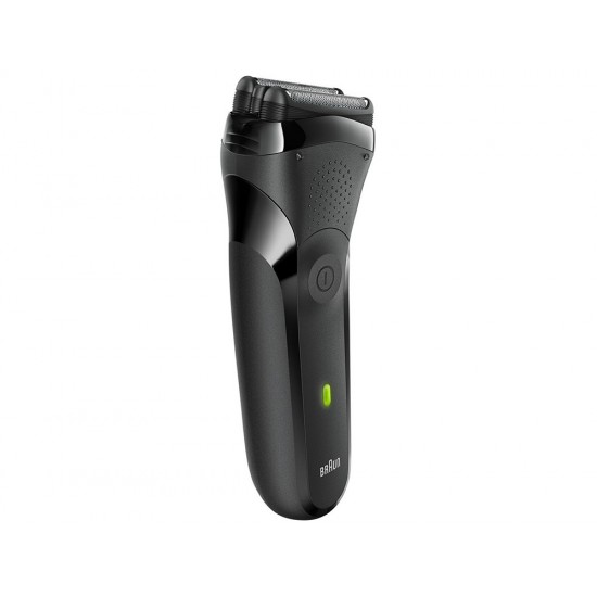 Braun Series 3 300S/BLK Περιστρεφόμενη Ξυριστική Μηχανή Προσώπου Επαναφορτιζόμενη