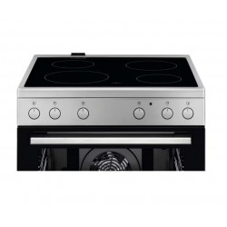Electrolux LKR62000BX Κουζίνα 73lt με Κεραμικές Εστίες Π59.6εκ. Inox