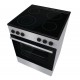 Gorenje GEC6A41SC Κουζίνα 71lt με Κεραμικές Εστίες Π60εκ. Inox