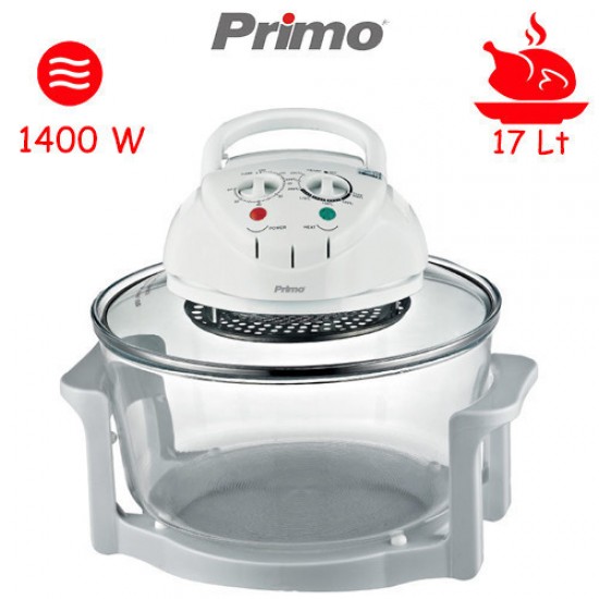 Primo PRCO-40237 Φουρνάκι Ρομπότ 17lt Λευκό