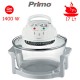 Primo PRCO-40237 Φουρνάκι Ρομπότ 17lt Λευκό
