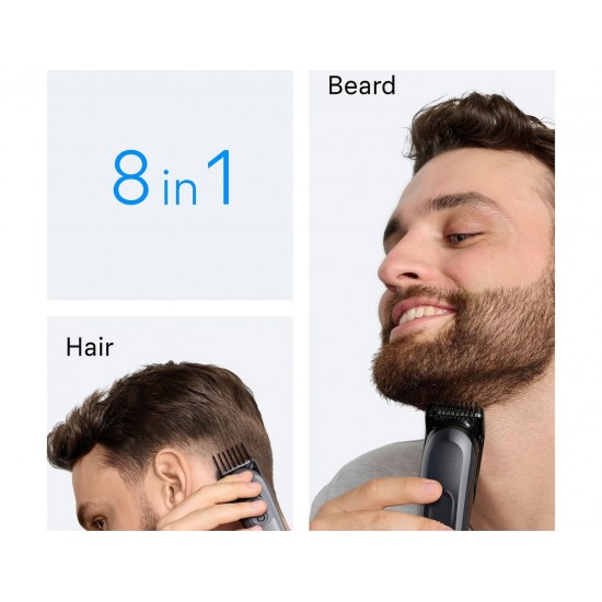 Braun Series 3 Επαναφορτιζόμενη Κουρευτική Μηχανή Γκρι AIO3540 Braun Series 3 Επαναφορτιζόμενη Κουρευτική Μηχανή Γκρι AIO3540